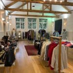 Clothes sale at East Dean Village Hall